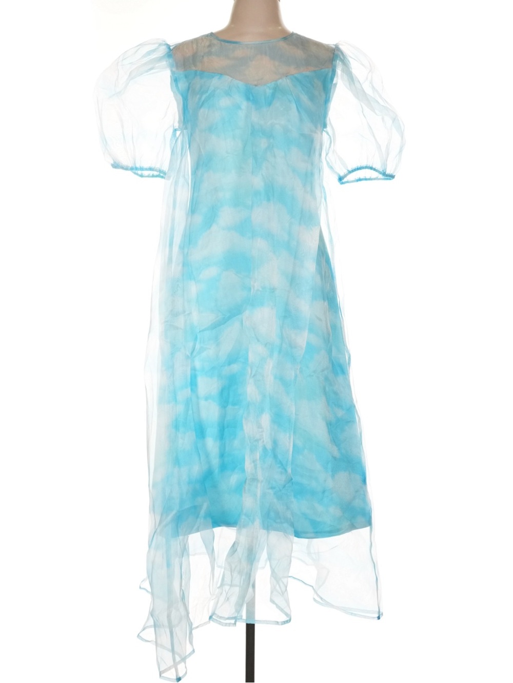 Dressed in Lala Cloud Star Energy Organza Puff Sleeve Dress - Picture 7 of 12